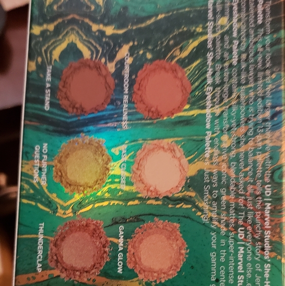 Urban Decay X MARVEL STUDIOS' SHE-HULK EYESHADOW PALETTE NIB NEW IN BOX - Picture 7 of 12